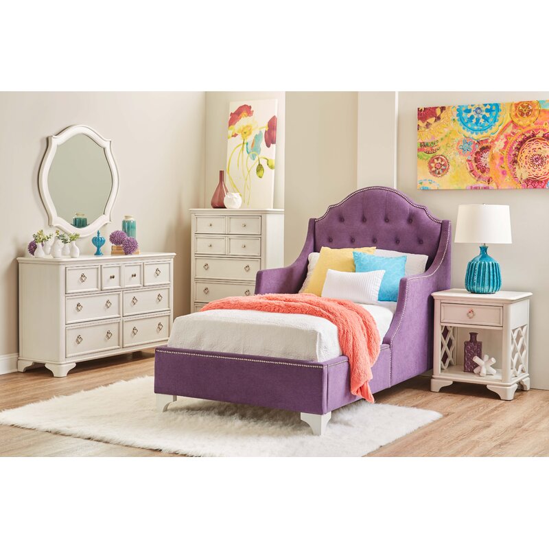 Shops girls upholstered bed